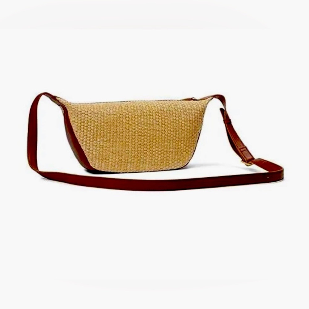 Madewell Straw Sling Bag